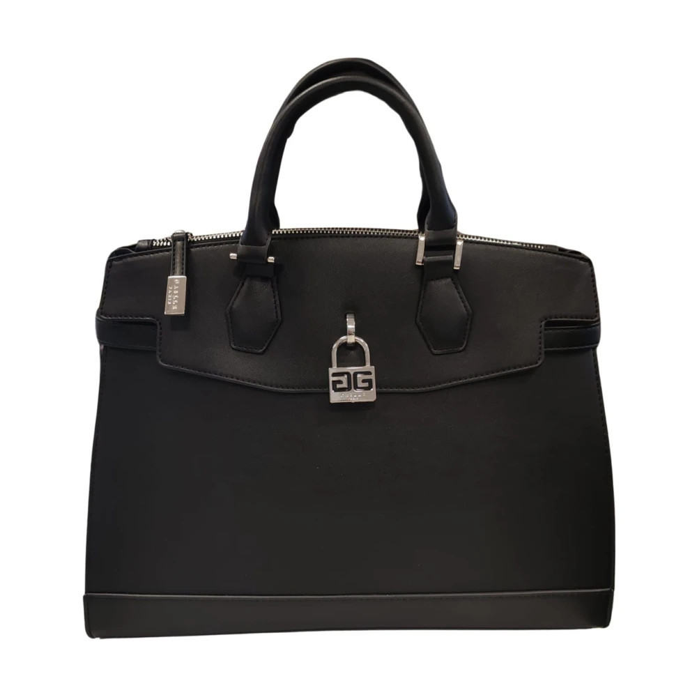 Black Women's Handbag with Logo Lock | Miinto UK Ltd