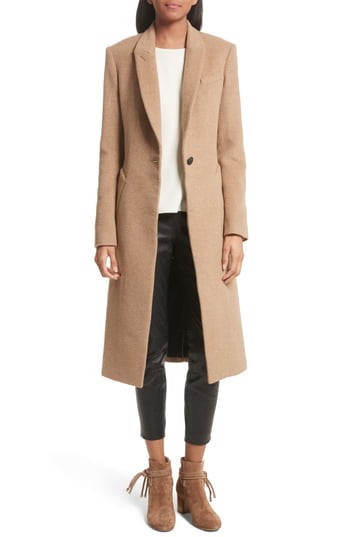 Women's Rag & Bone Duke Camel Hair Coat, Size 10 - Brown | Nordstrom