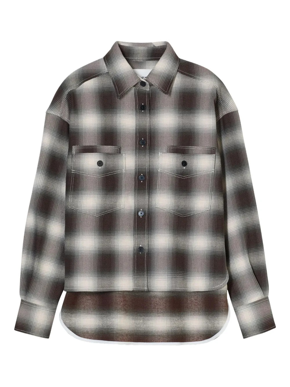 Closed Checked Pocket Shirt | Brown | FARFETCH | Farfetch Global