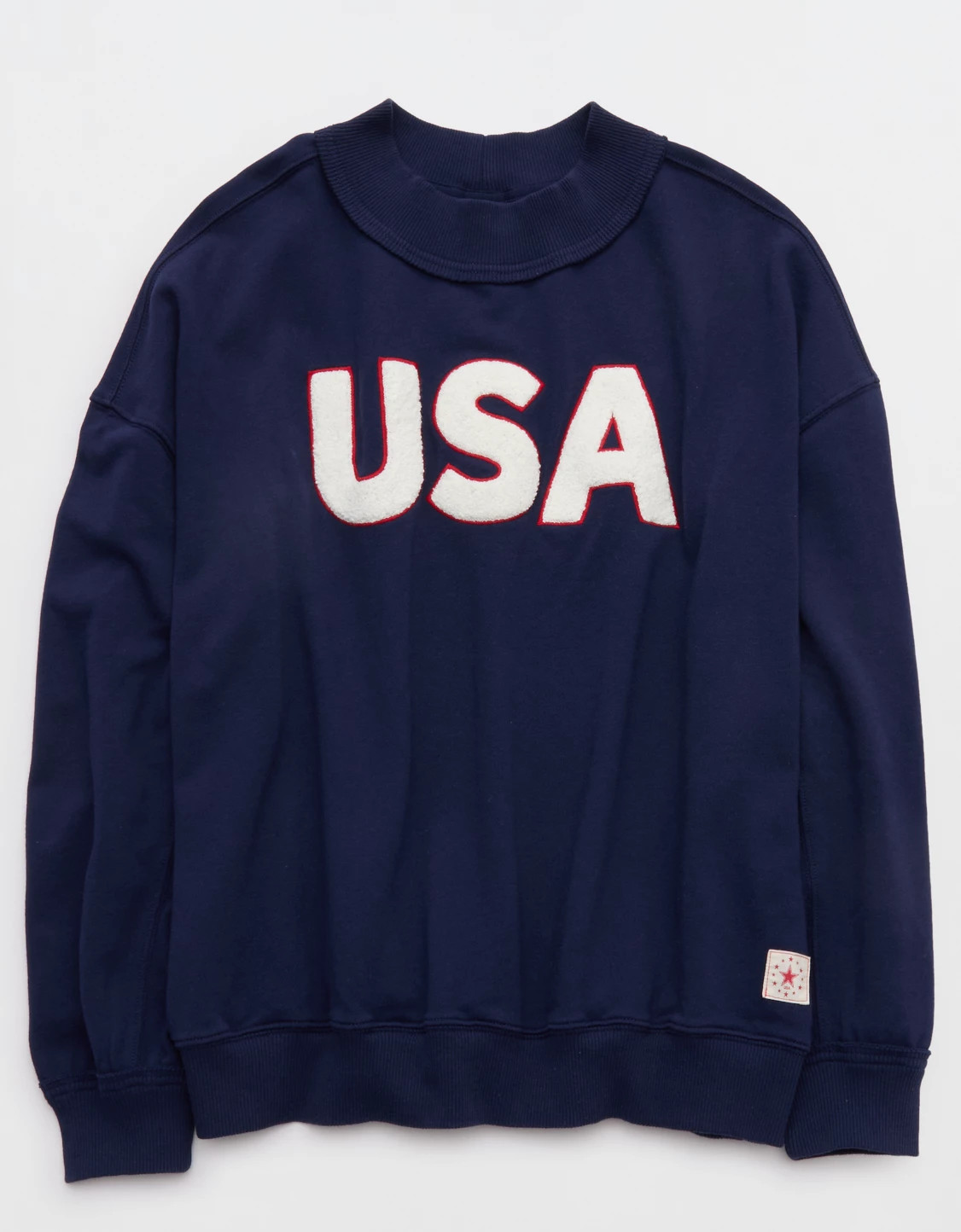 Aerie Alumni Mockneck Sweatshirt | Aerie