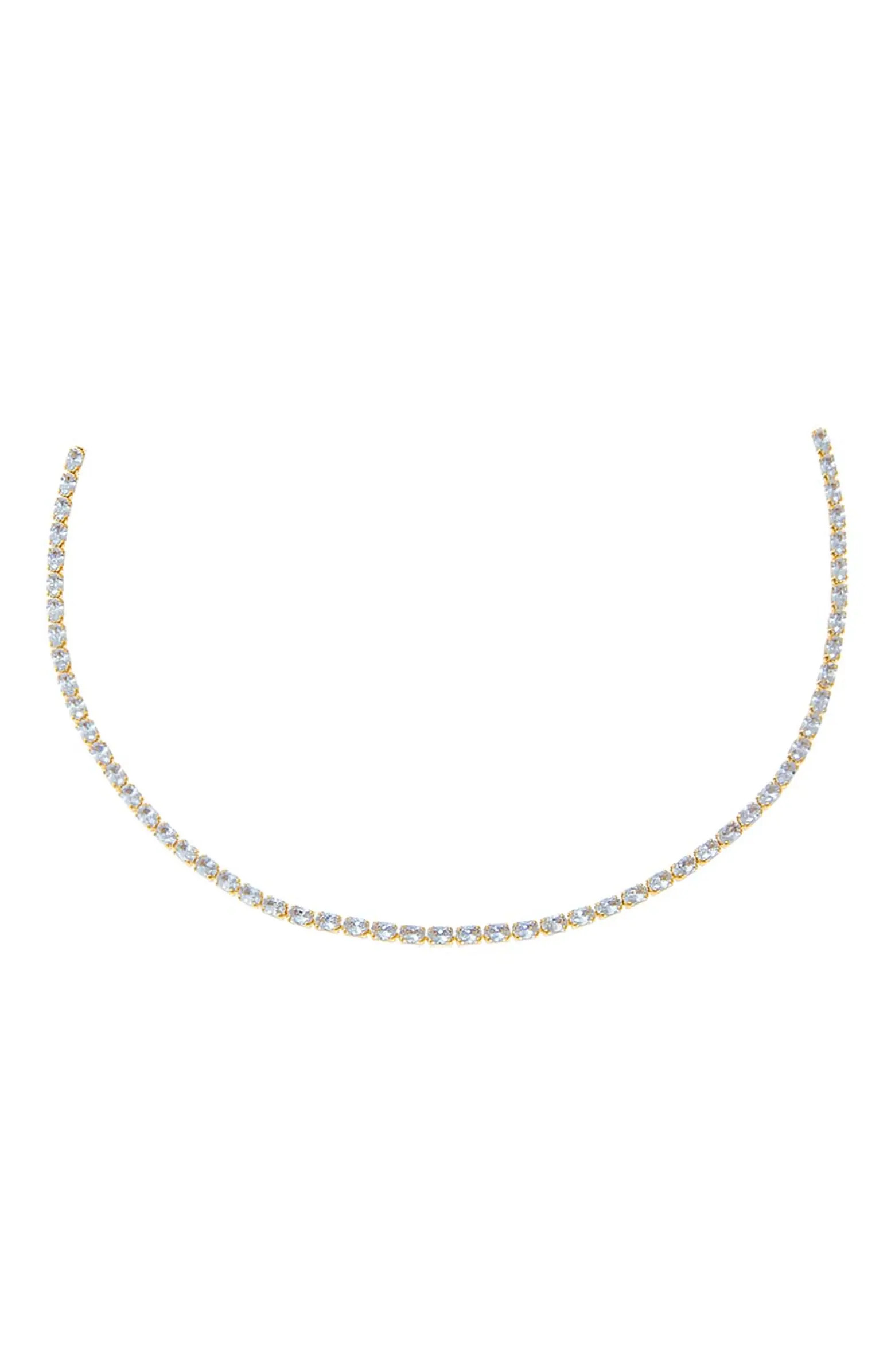 BY ADINA EDEN Colored Four Prong Tennis Choker | Nordstrom | Nordstrom