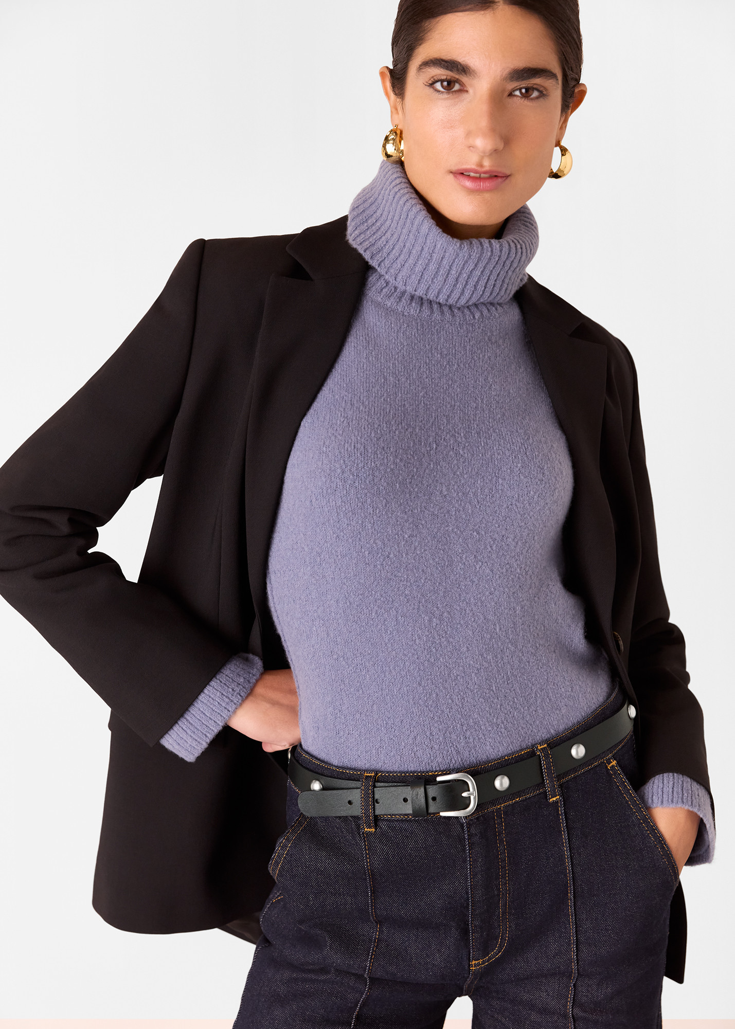 Whistles Women's Studded Belt | Whistles