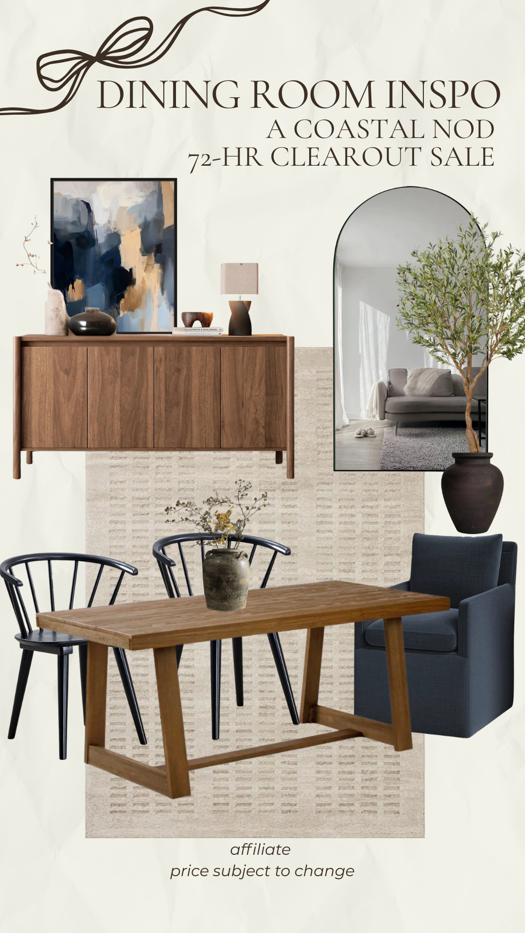 A coastal nod inspo for your dining room! All on sale for 11 more hours 

 #LTKcanada #LTKsale #LTKhome