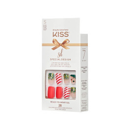 KISS Special Design Holiday Nails - My Santa Claus | KISS, imPRESS, JOAH