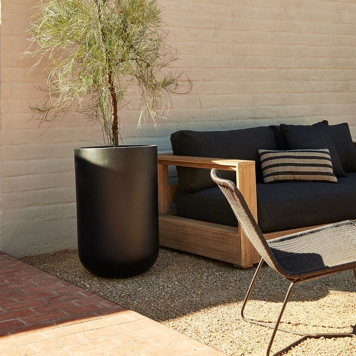 Radius Ficonstone Indoor/Outdoor Planters | West Elm (US)