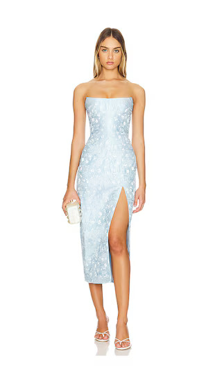 Ivy Dress in Blue | Revolve Clothing (Global)