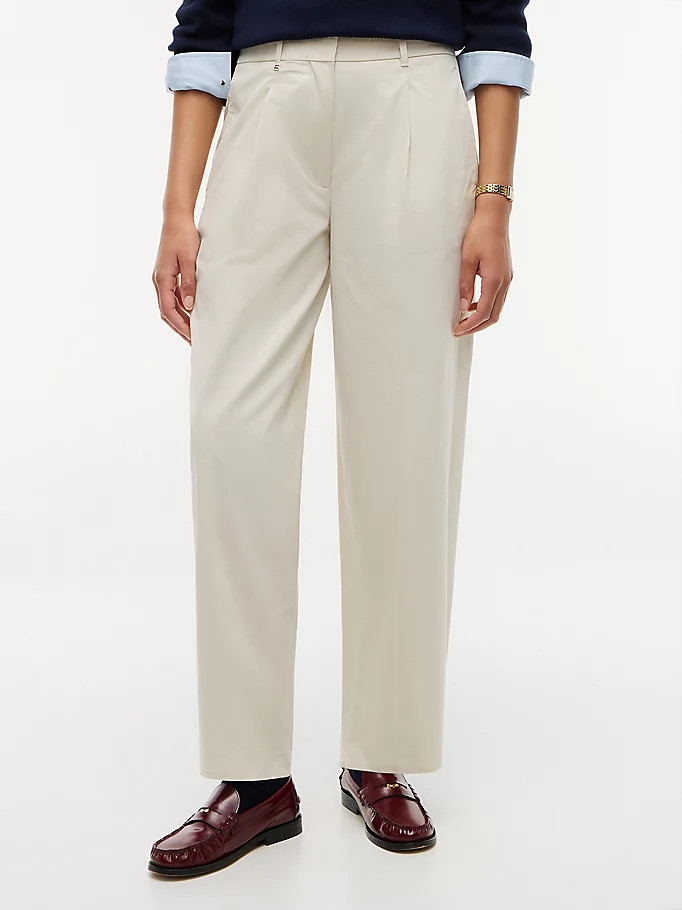 Pleated Barrel Chinos | Tommy Hilfiger UK