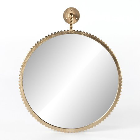 Waycross CRU Large Glam Accent Mirror Installation Required: Yes Orientation: Horizontal and Vertica | Walmart (US)