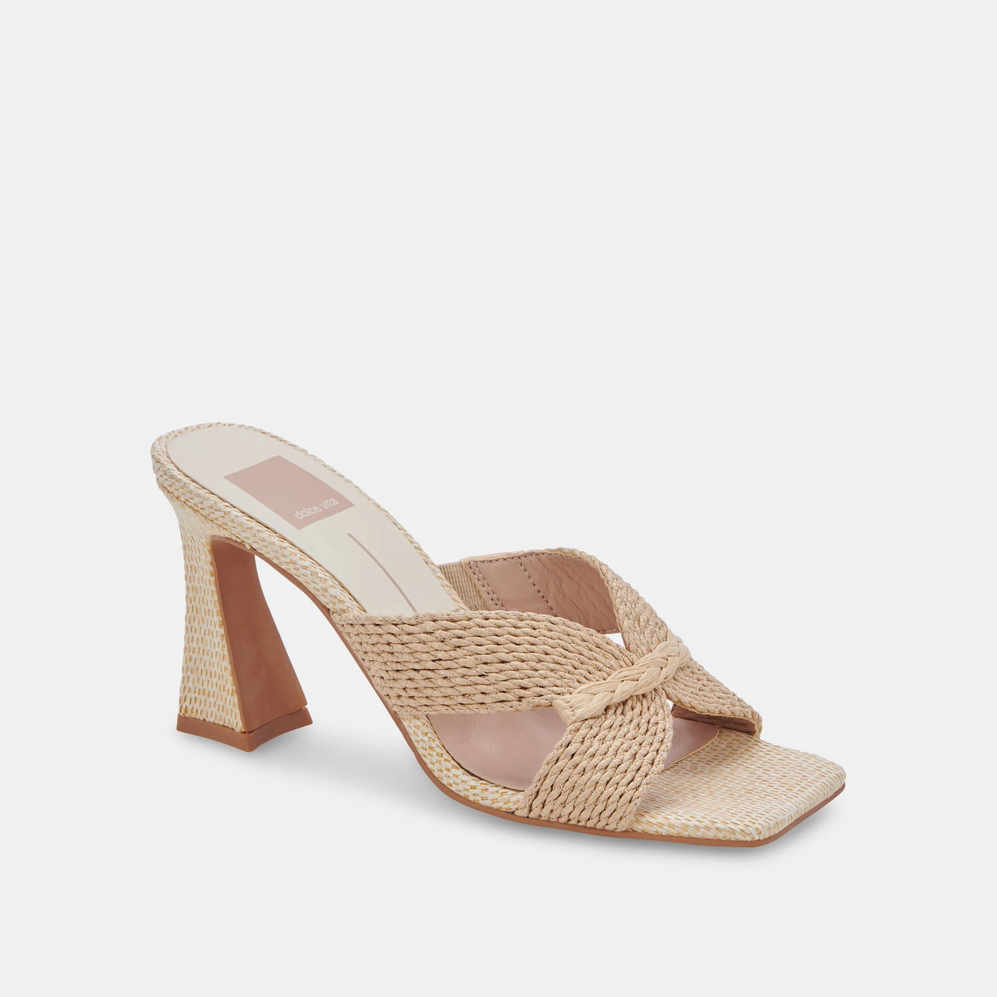 NITRO HEELS LT NATURAL RAFFIA | DolceVita.com
