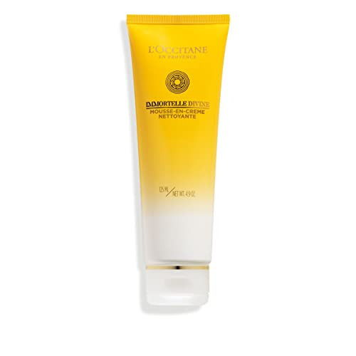 L'Occitane Immortelle Divine Foaming Cleansing Cream 4.40 fl oz | Amazon (US)