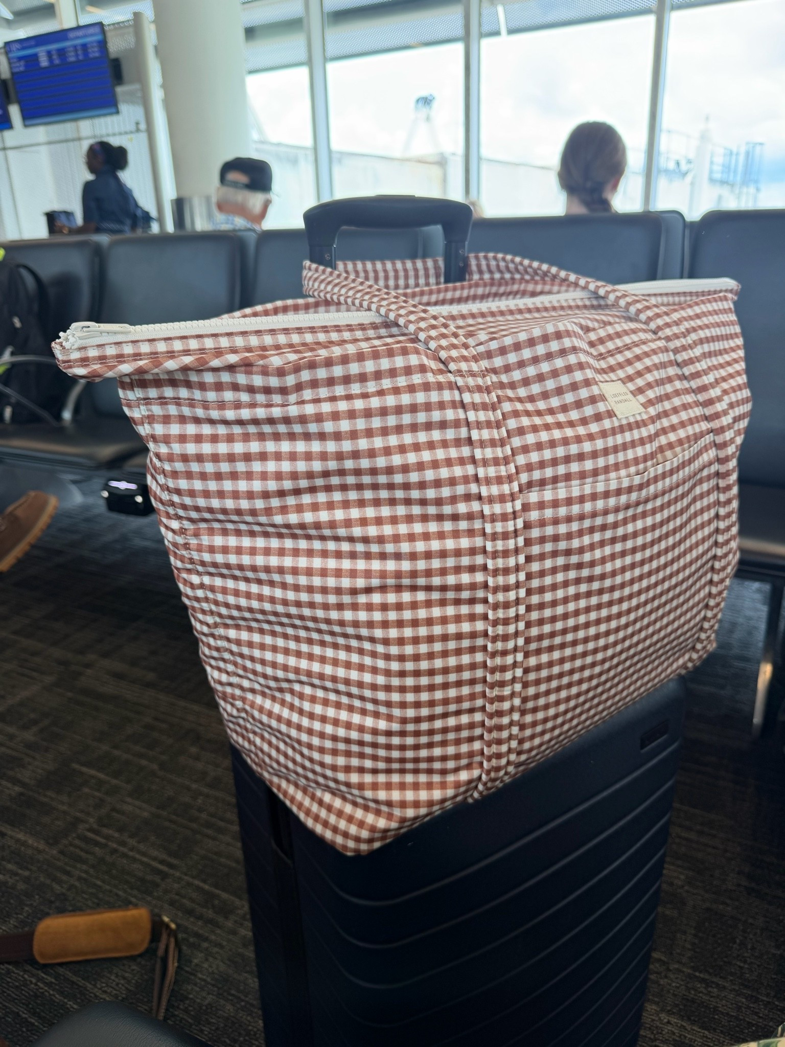 Best travel tote! Zip closure, holds a TON, lots of interior pockets and comes in a variety of colors/patterns

#LTKmomlife #LTKTravel