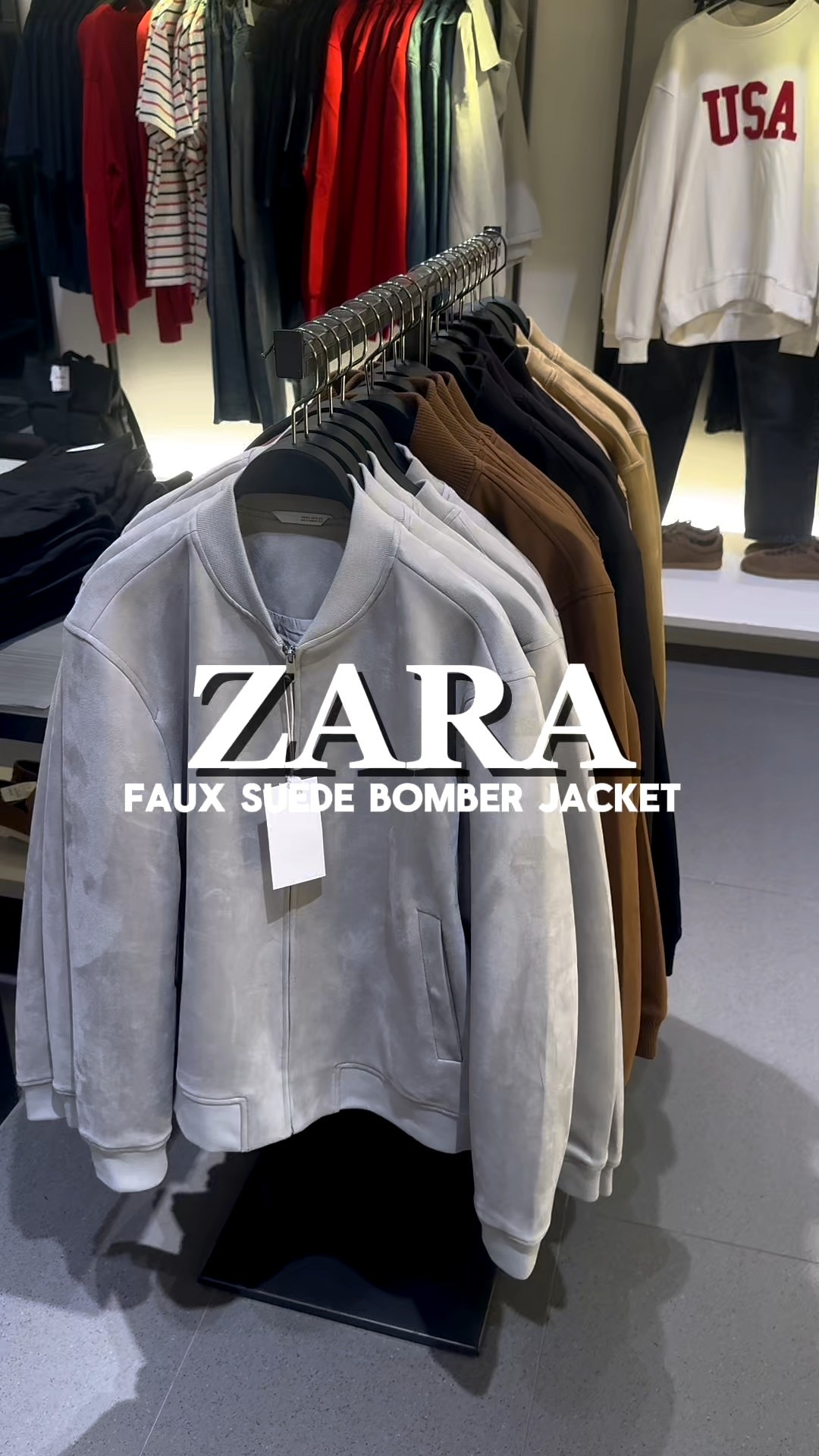 Zara suede bomber jackets. Fit true to size 

#LTKMens #LTKWorkwear #LTKSeasonal