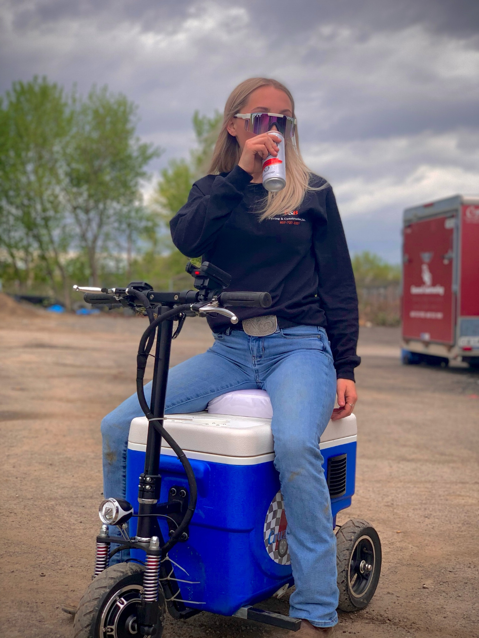 scooter cooler = redneck must have 

#LTKSeasonal #LTKU #LTKparties