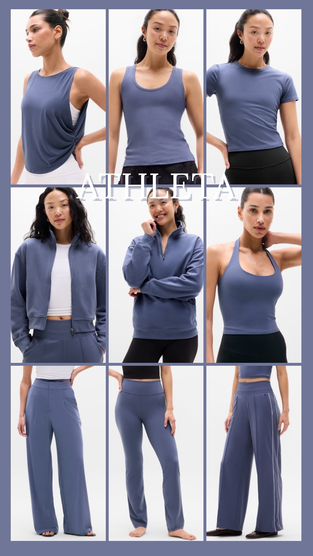 New Color! Celestial at Athleta! 

Color / summer / Beasummer / color analysis 