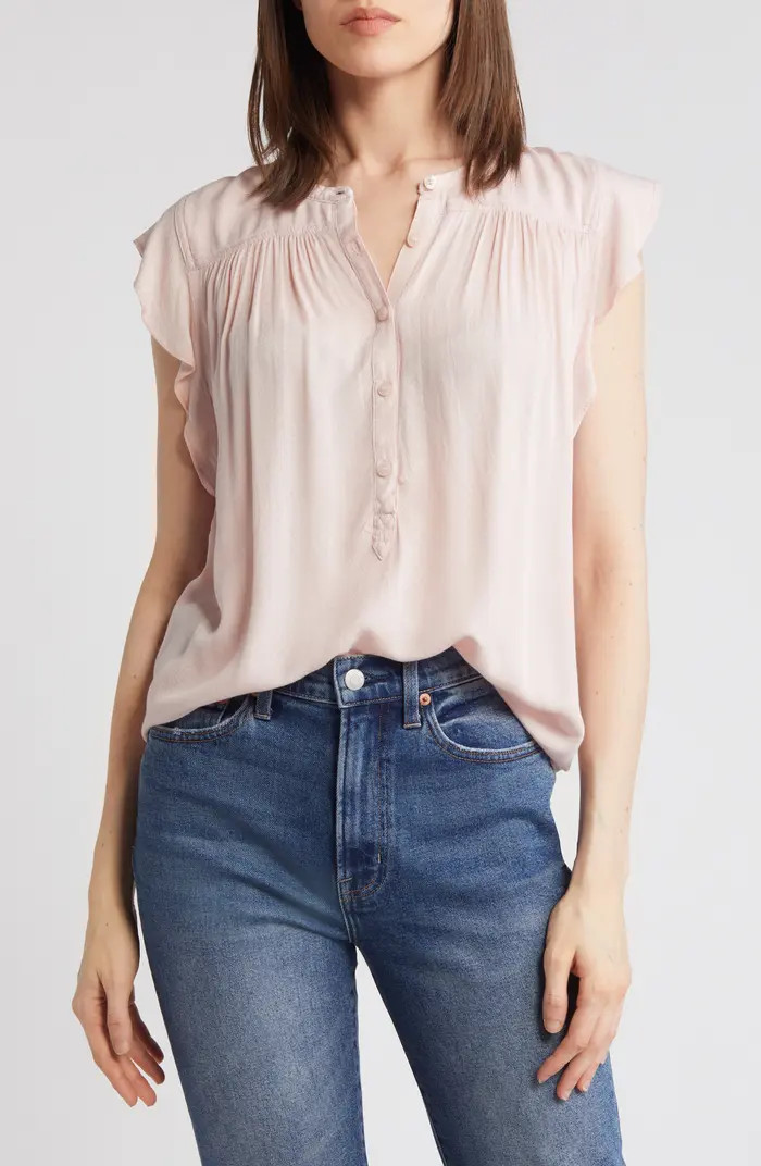 Flutter Sleeve Top | Nordstrom