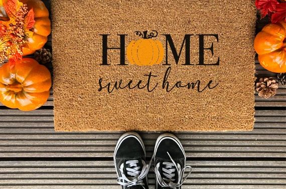 Personalized Fall Doormat  Thanksgiving Doormat  Fall Decor - Etsy | Etsy (US)