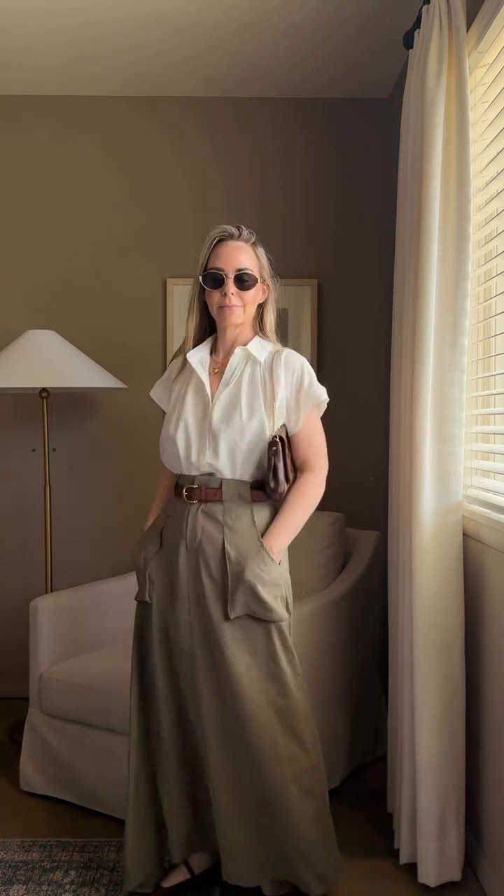 I know I know, shorts are practical, but I’ve never liked the way I feel in them. 🤷🏼‍♀️

This is the kind of outfit I reach for when it’s too hot for denim but I still want to look polished.

A long skirt, an easy top, and accessories that do most of the work. 

Save this for your next “I want to look good but I’m melting” moment ☀️

summer outfit, summer fashion, summer ootd, outfit of the day, long skirt, chic outfit, easy style

#ootdshare #whatiwore #effortless #summeroutfitideas