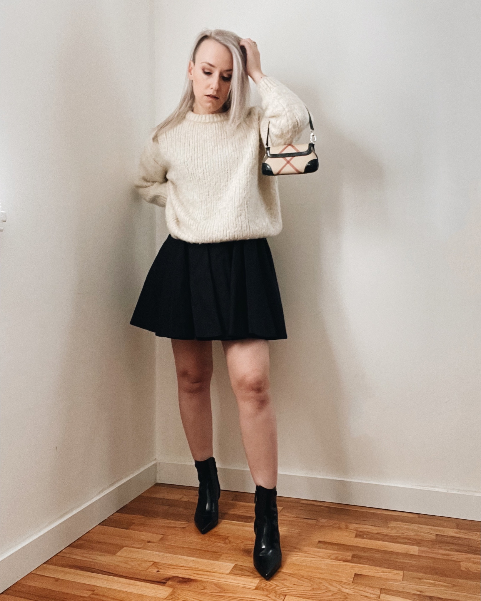 Mixing my winter sweaters with spring dresses to transition my wardrobe between seasons! Spring
outfits aren’t quite feasible yet with the weather but the sweater overlay makes a dress feel extra warm. Layers! 

#LTKFind #LTKSeasonal #LTKstyletip