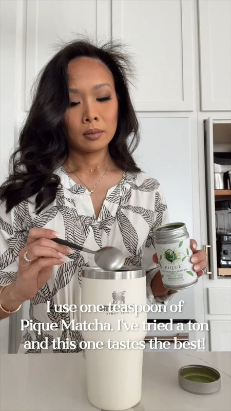 How I make my morning matcha! I’ve been drinking this since I became pregnant since I stopped drinking coffee. It’s simple, tastes great and keeps me going throughout the day! You can also do coffee in the morning and matcha in the afternoon if you like. Linking all the tools and utensils I used. 

#LTKhome