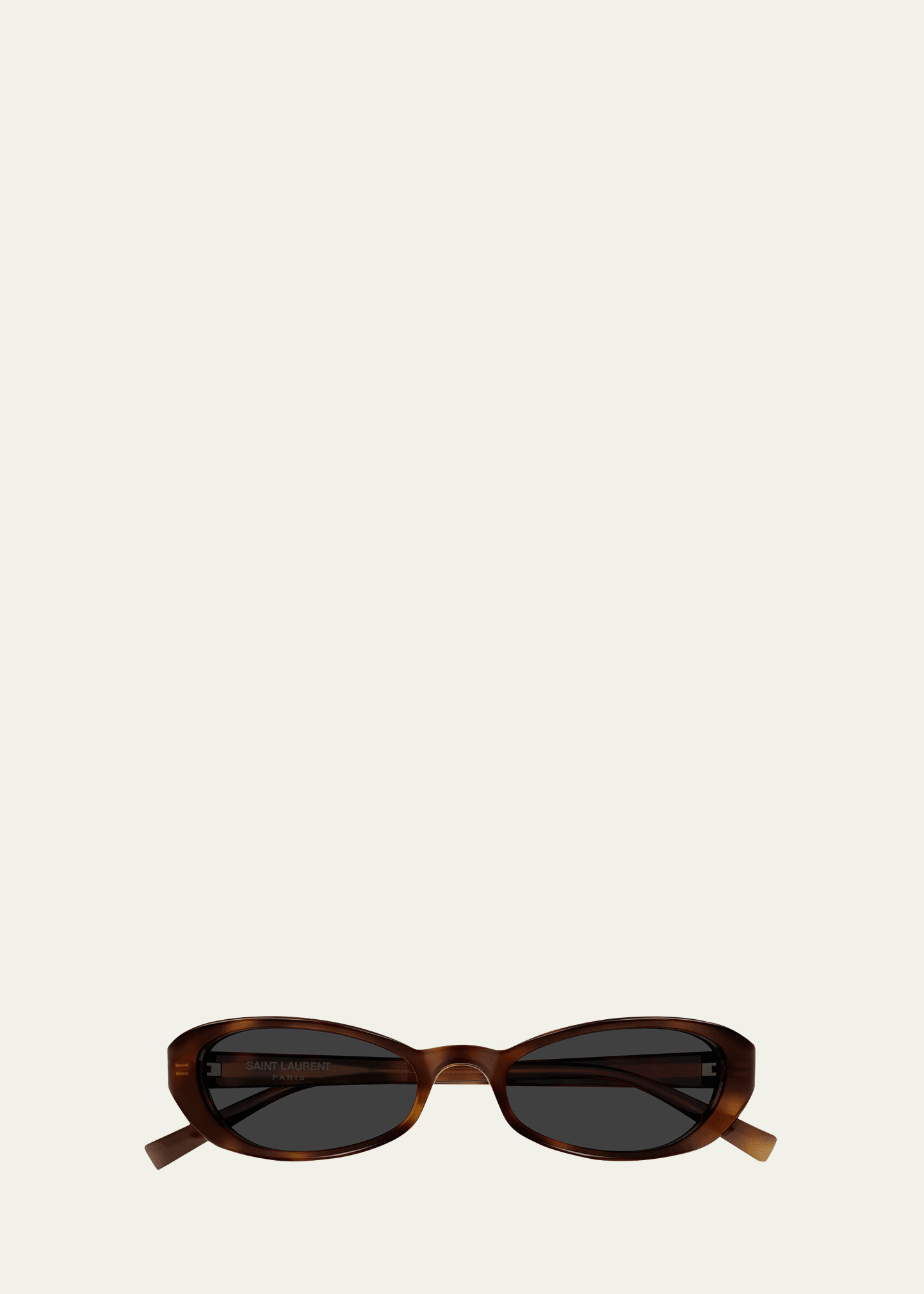 Saint Laurent 51mm Acetate Oval Sunglasses | Bergdorf Goodman