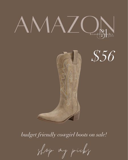 Budget friendly cowgirl boots!🚨🚨

#LTKStyleTip #LTKSaleAlert #LTKHome