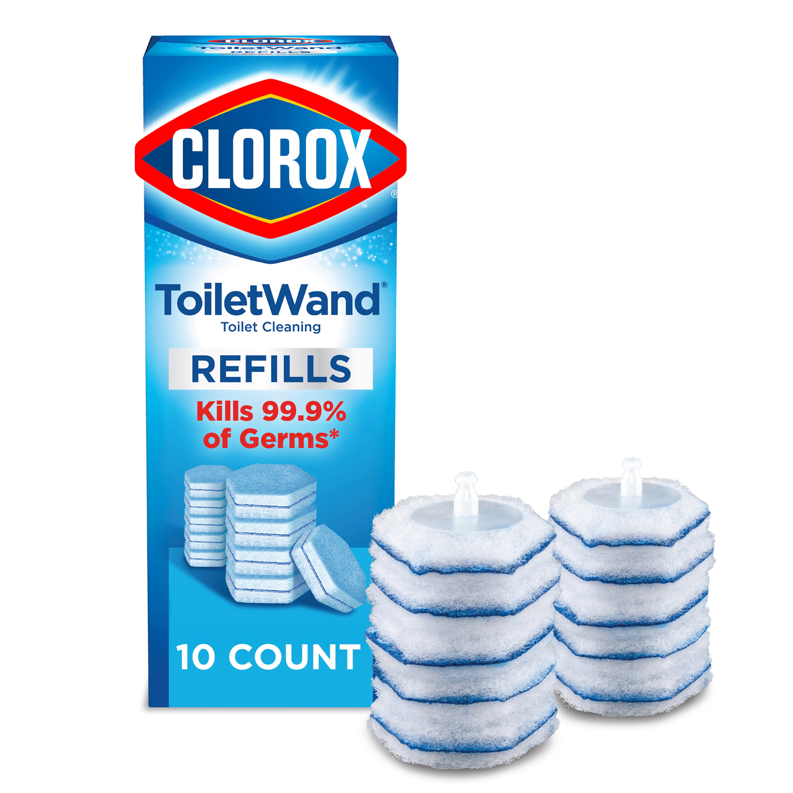 Clorox ToiletWand Disinfecting Refills 10-Count Toilet Bowl Cleaner Refill one_size | 4460001717 | Lowe's
