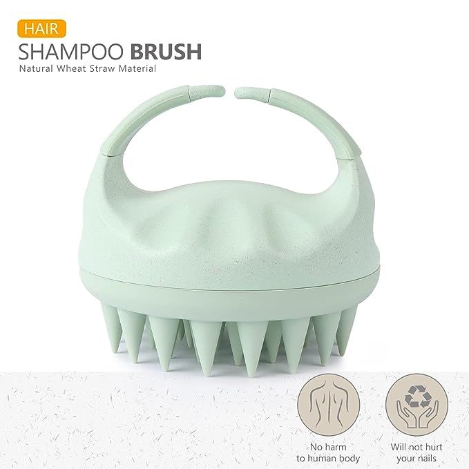 Sndyi Scalp Massager Shampoo Brush, Scalp Scrubber with Soft Silicone Bristles, Scalp Exfoliator ... | Amazon (US)
