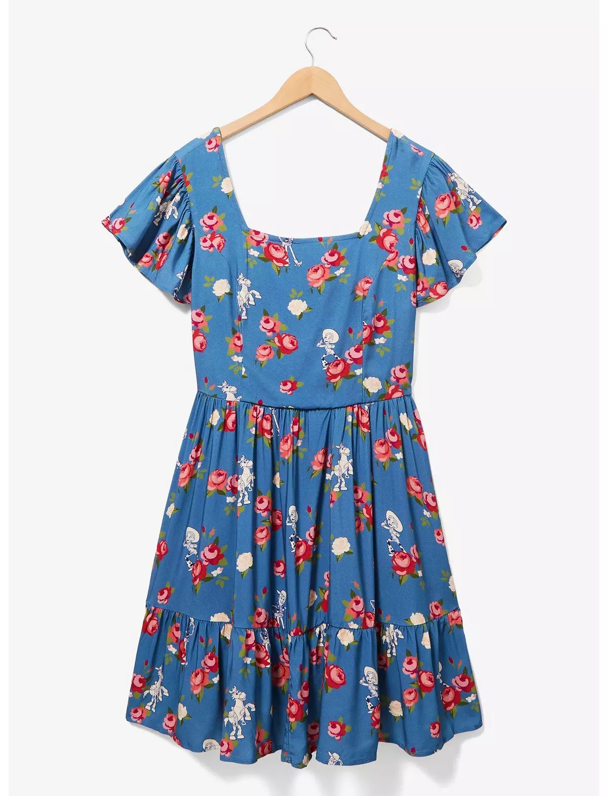 Her Universe Disney Pixar Toy Story Floral Tie Back Plus Size Dress — BoxLunch Exclusive | BoxLunch