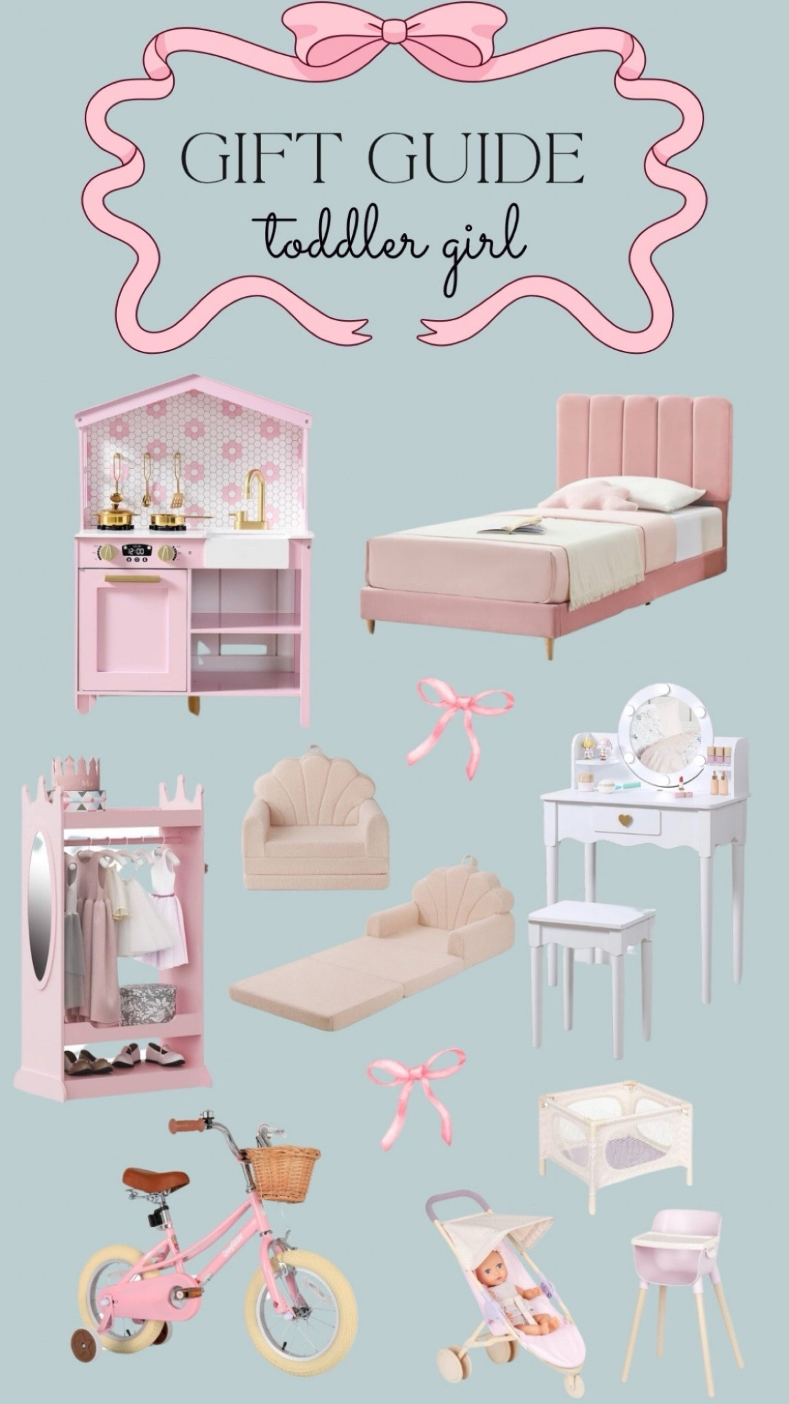 Toddler/ Little girls Christmas gift guide! The absolute cutest gift guide for littles

#christmasgiftguide #giftguide #kidsgift #toddler #toddlerroom #toddlergifts #christmas #amazon #amazonfind #amazongiftguide #holidaygift guide #kidsroom 

#LTKGiftGuide #LTKHoliday #LTKKids