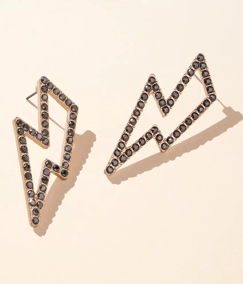Glitz Lightning Bolt Earring | Buckle
