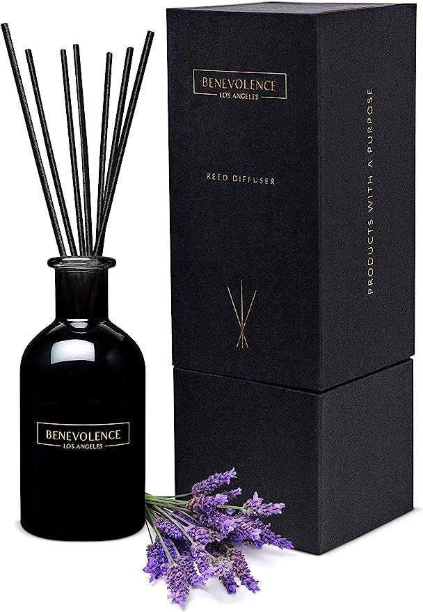 Reed Diffuser Set, Lavender & Eucalyptus Fragrance Diffuser | Aromatherapy Lavender Diffuser, Sce... | Amazon (US)