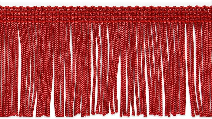 Trims By The Yard 2" Chainette Fringe Trim, Polyester-Made Decorative Fringe Trim, Versatile Frin... | Amazon (US)