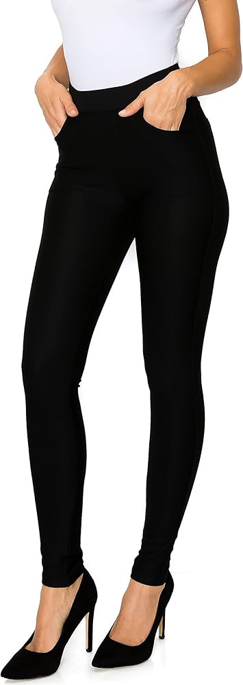 Prolific Health Women's Stretch Dress Pants Pull-On with Pockets Wear to Work Ponte | Amazon (US)