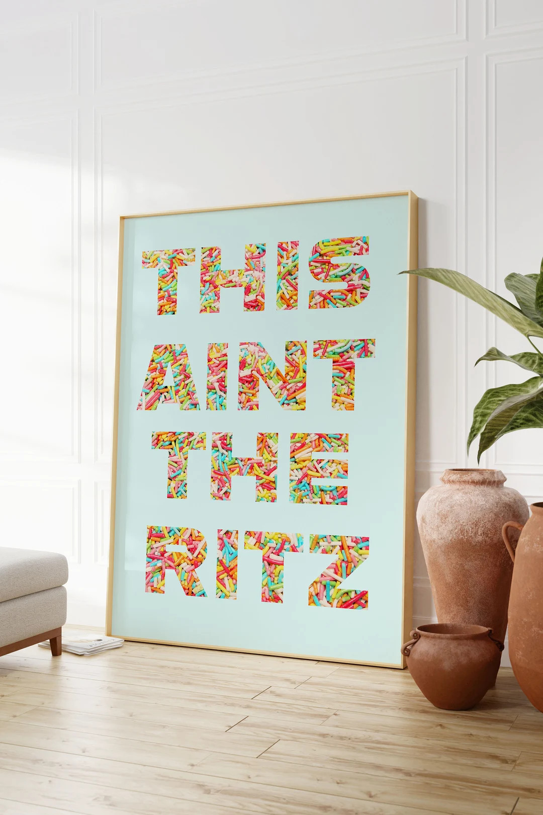 This Ain't the Ritz Blue With Sprinkles Digital Download - Etsy | Etsy (US)