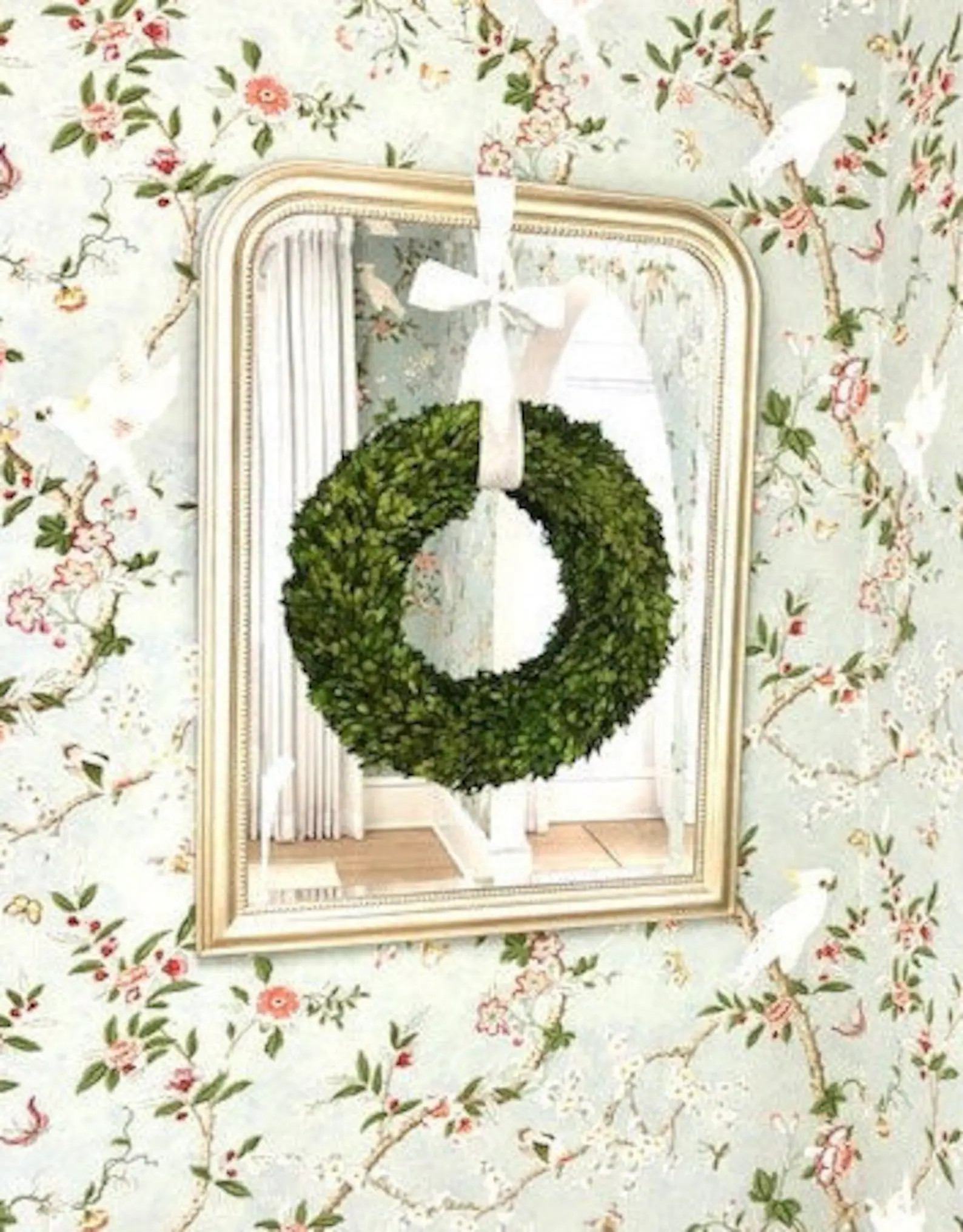 Large Preserved Boxwood Wreath-Christmas Boxwood Wreath-Farmhouse Decor-Year Round Wreath-CHOOSE ... | Etsy (US)