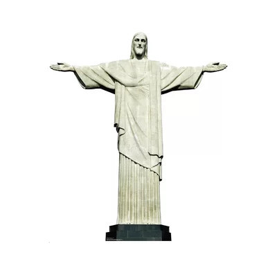 Religious Christ the Redeemer Statue - Brazil Cardboard Cutout Stand-Up | Wayfair North America