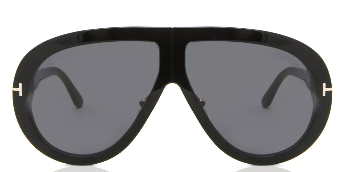 Tom Ford FT0836/S TROY 01A Men's Sunglasses Black Size 61 | SmartBuyGlasses Global