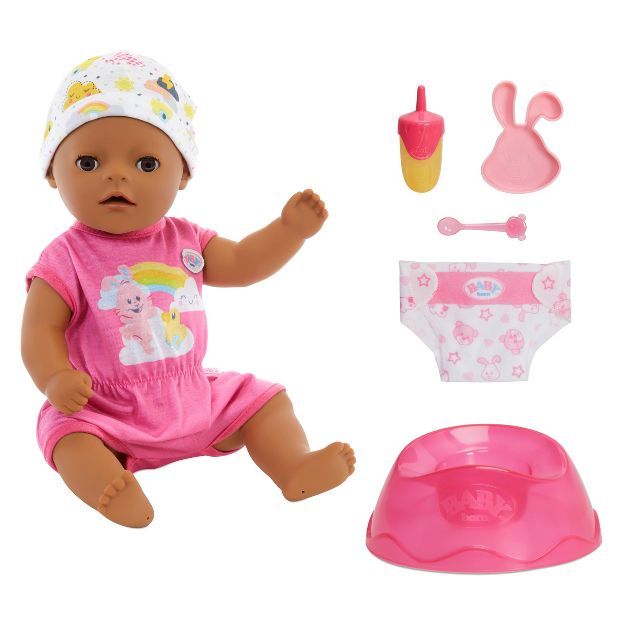 BABY Born Lil' Girl Baby Doll - Brown Eyes | Target