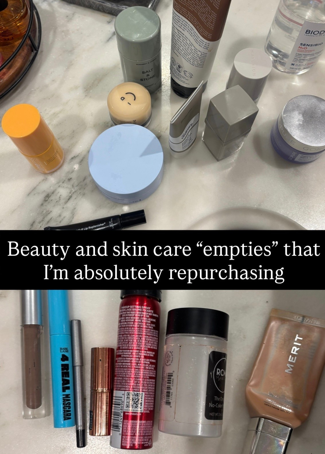 Beauty empties I have or  will repurchase!