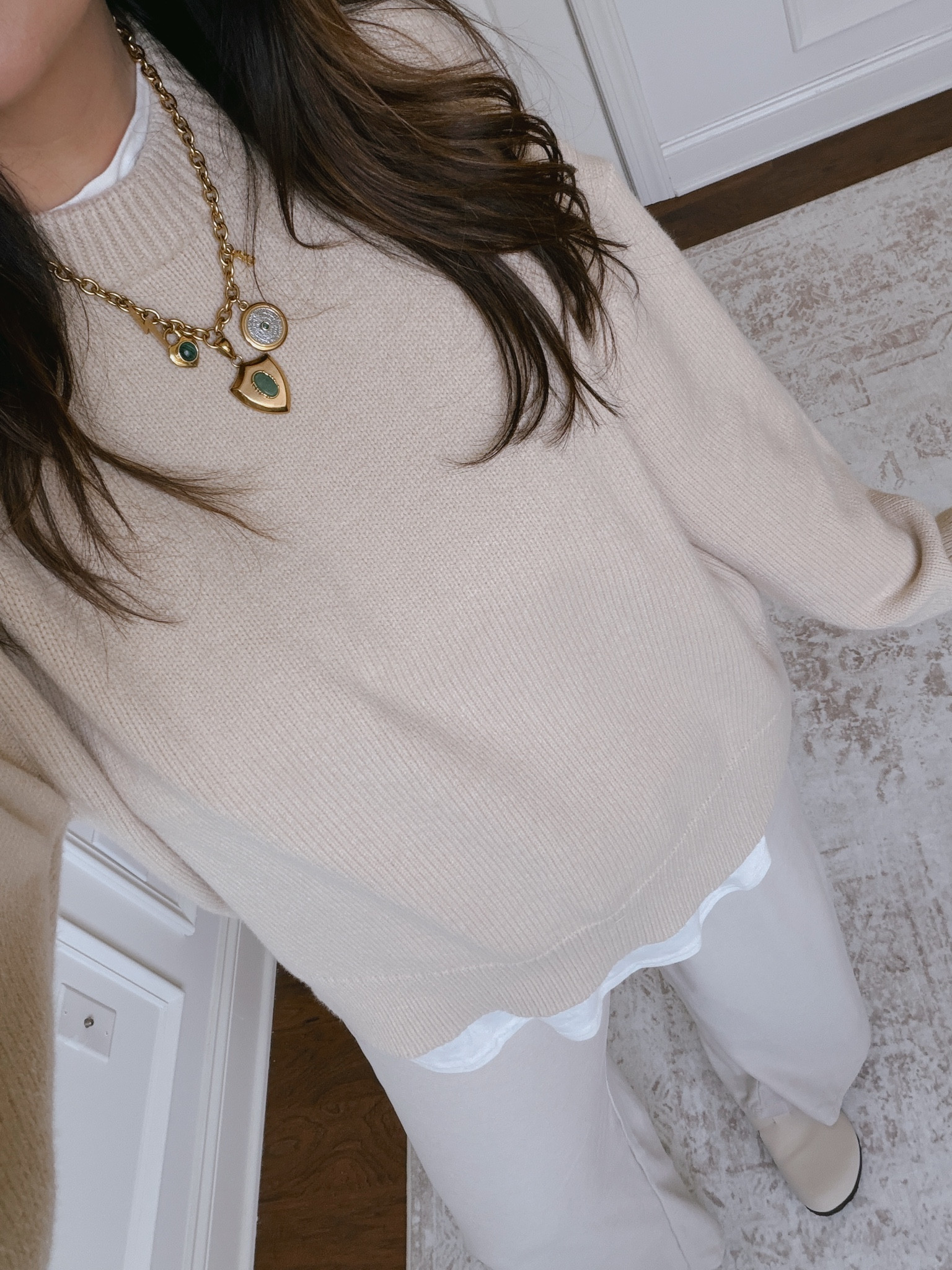 the perfect cozy wfh or mom look.. wearing a large in everything 

#LTKootd #LTKmomlife #LTKMidsize