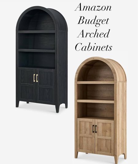 Amazon cabinets arch wood black cabinet shelf 

#LTKhome #LTKSpringSale #LTKSeasonal