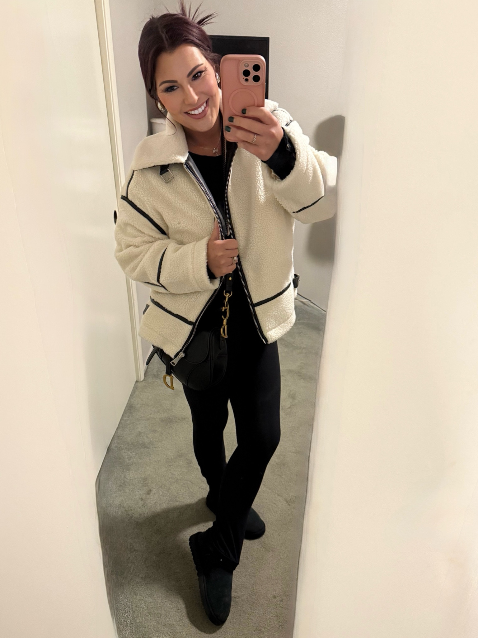 Fall outfit | winter outfit | cold weather outfit | Sherpa jacket 

#LTKSeasonal #LTKStyleTip #LTKU