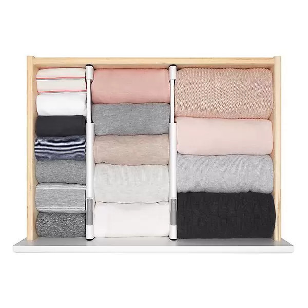 OXO Good Grips Expandable Drawer Divider | The Container Store