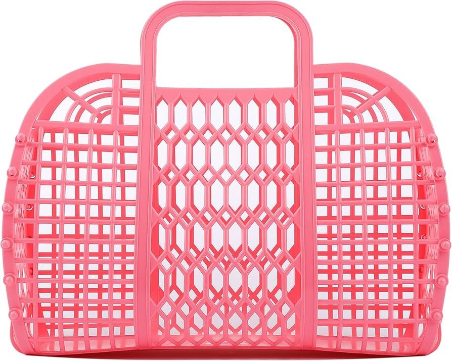 BABANA Jelly Bags - Beach Bags for Women | Large Tote Bag, Purse, Market Basket | Unique Beach Es... | Amazon (US)