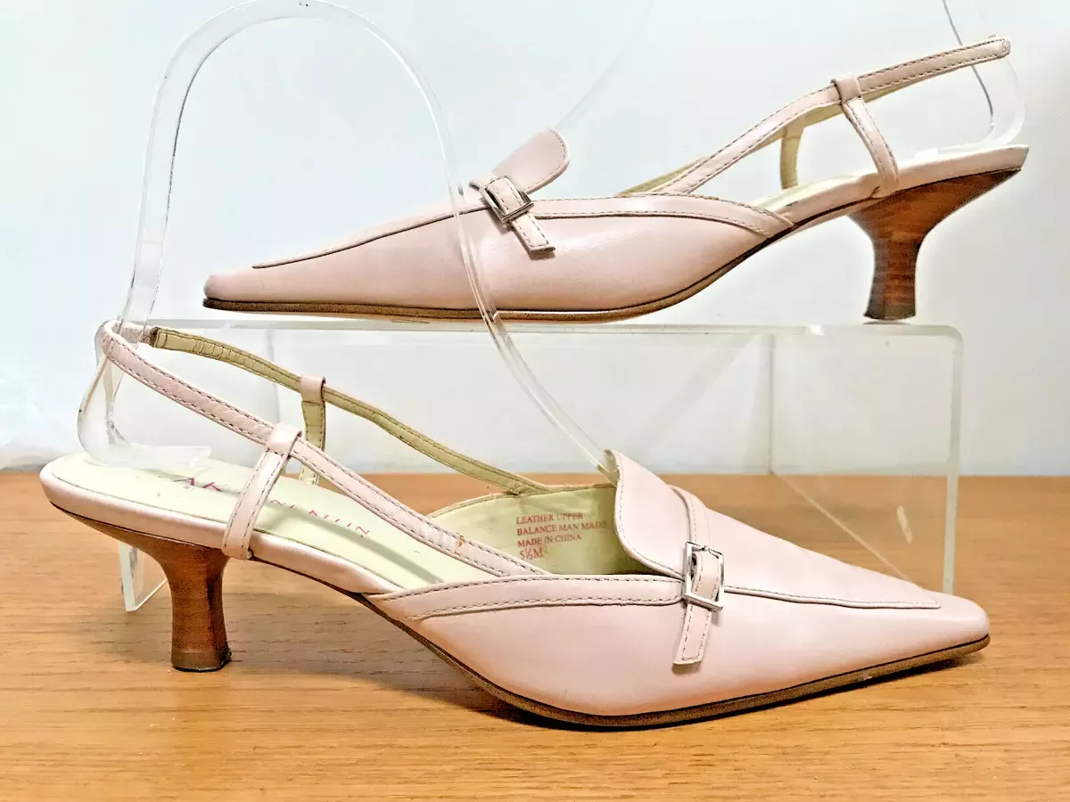 Anne klein kitten sales heels