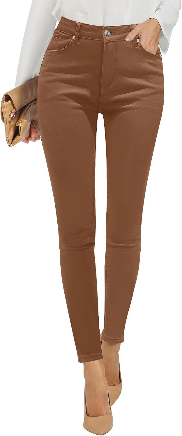 GRAPENT Skinny Jeans for Women High Waist Stretchy Classic High Rise Slimming Jeggings Denim Trousers Pants | Amazon (US)