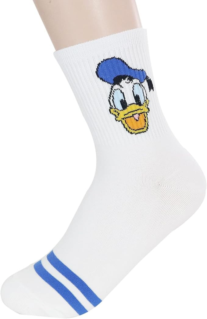 Socksense Cartoon Character Series Women's Original Crew Socks | Amazon (US)