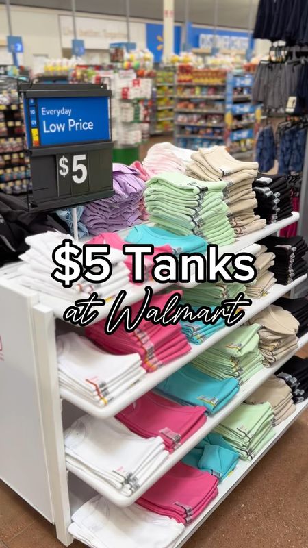 $5 Tanks at Walmart! 

#LTKSeasonal #LTKstyletip