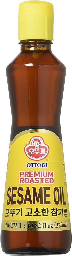 [OTTOGI] Premium Roasted Sesame Oil, 100% Pure Sesame Oil, Tradtional Korean Style oil (10.82 fl ... | Amazon (US)