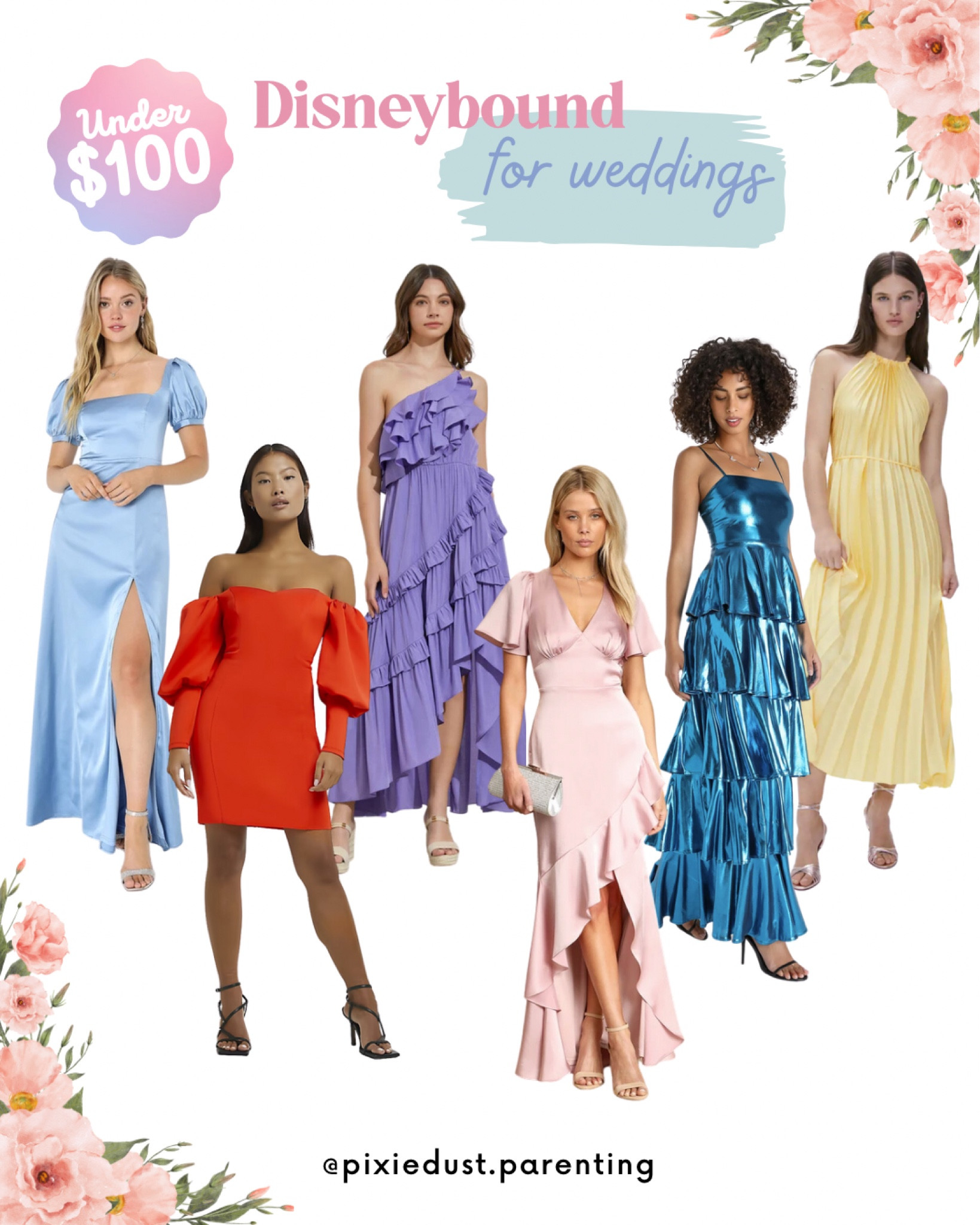 It's wedding season! Here's some Disney princess inspo for your wedding guest dresses. ♥️

#LTKFind #LTKunder100 #LTKwedding